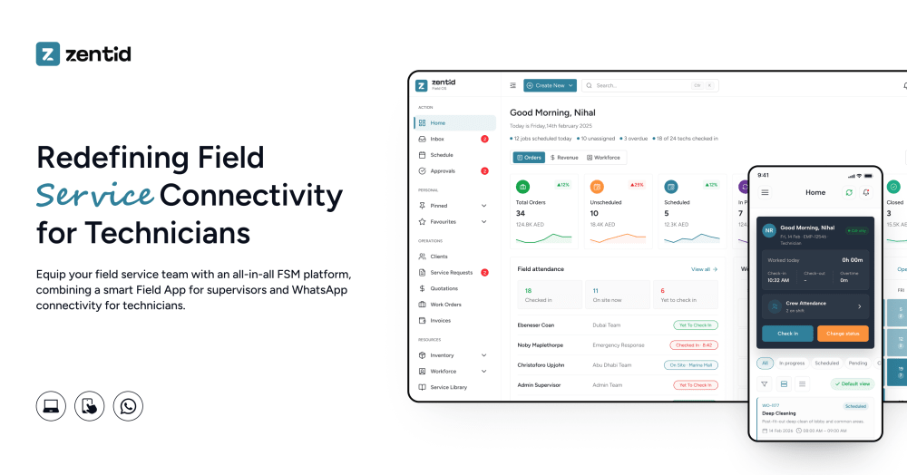 AI in Field Service Management: Improving Efficiency and Service Operations